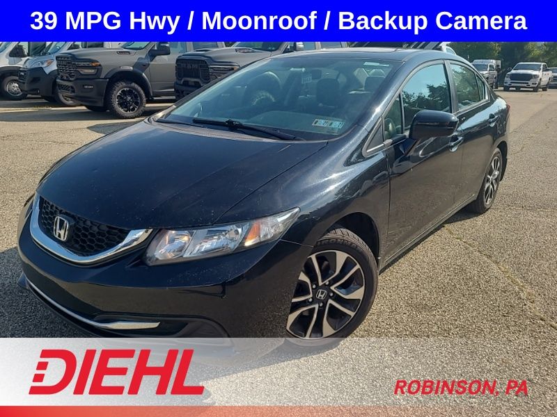 2015 Honda Civic Sedan Front-Wheel Drive Continuously Variable Transmission