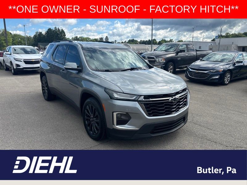 Sterling Gray Metallic 2023 Chevrolet Traverse SUV / Crossover Four-Wheel Drive 9-Speed Automatic