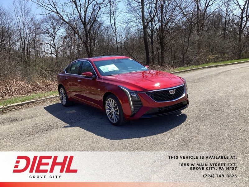 Radiant Red Tintcoat 2026 Cadillac CT5 Premium Luxury AWD Sedan All-Wheel Drive Automatic