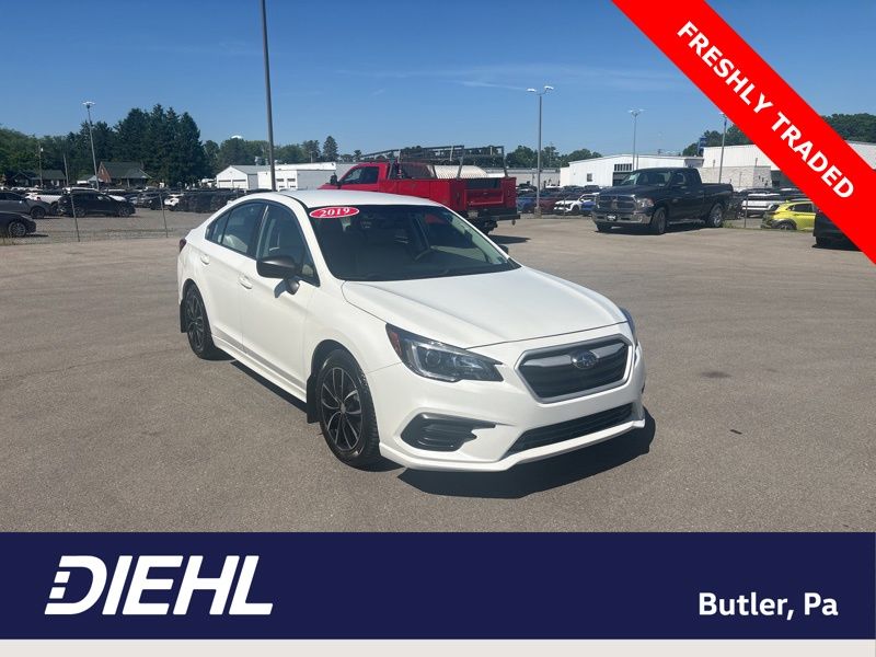 Crystal White Pearl 2019 Subaru Legacy 2.5i AWD Sedan All-Wheel Drive Continuously Variable Transmission