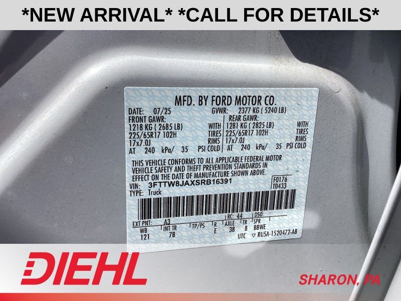 Used 2025 Ford Maverick Truck