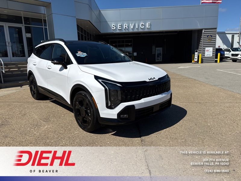 Glacial White Pearl 2026 Kia Sportage X-Line AWD SUV / Crossover All-Wheel Drive 8-Speed Automatic