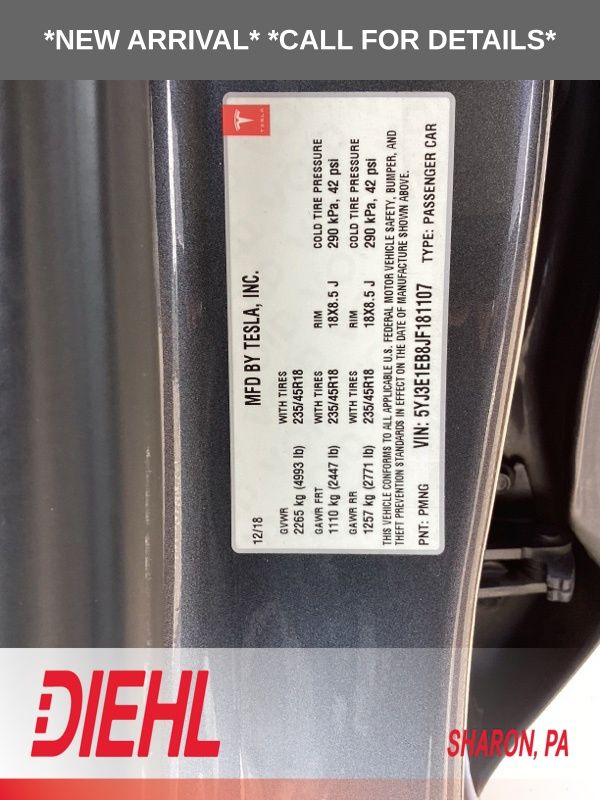 Used 2018 Tesla Model 3 Sedan
