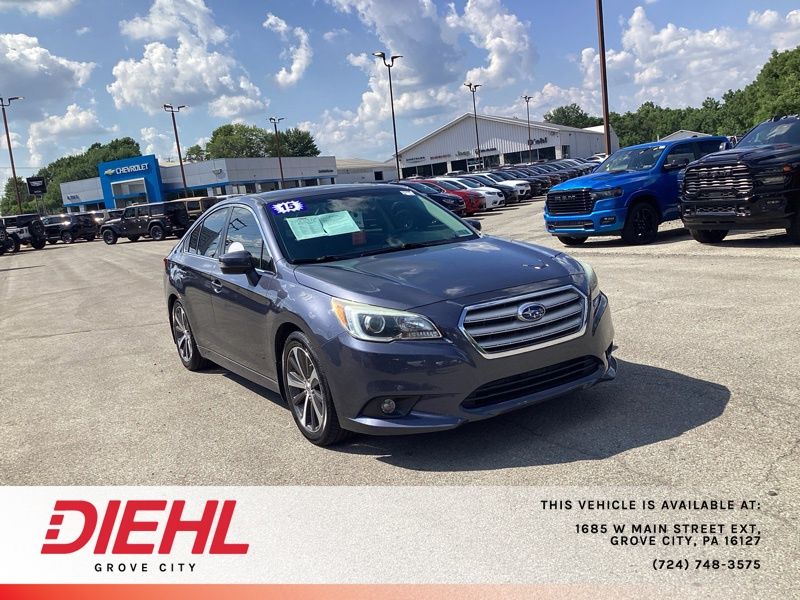 Carbide Gray Metallic 2015 Subaru Legacy Sedan All-Wheel Drive Continuously Variable Transmission