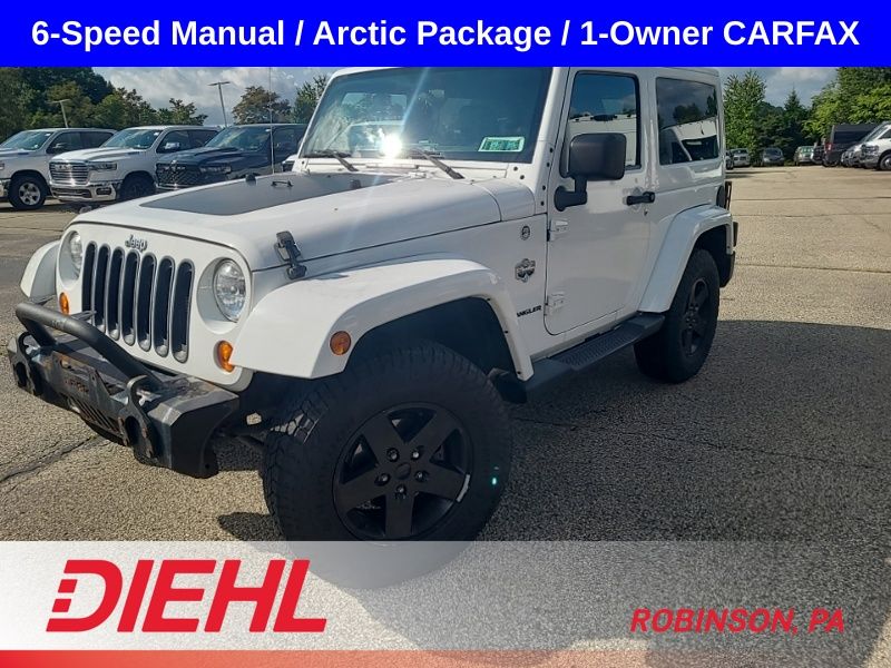 Bright White Clearcoat 2012 Jeep Wrangler SUV / Crossover Four-Wheel Drive 6-Speed Manual
