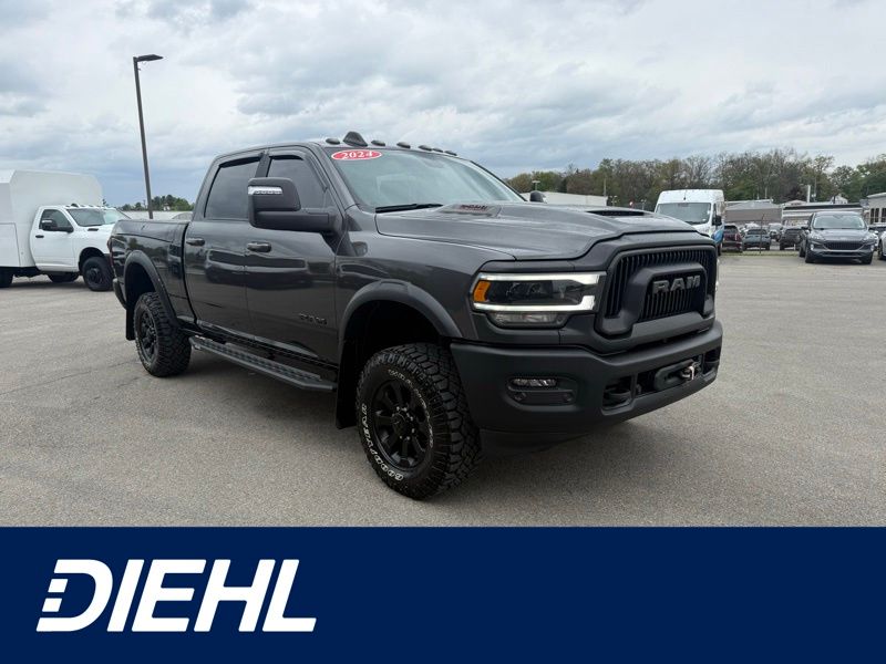 Gray (Granite Crystal Metallic Clearcoat) 2024 RAM 2500 Pickup Truck Four-Wheel Drive 8-Speed Automatic