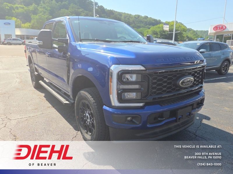 Blue Metallic 2026 Ford F-250 Super Duty Pickup Truck Four-Wheel Drive Automatic