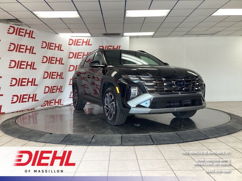 Ash Black 2025 Hyundai Tucson Hybrid Limited AWD SUV / Crossover All-Wheel Drive 6-Speed Automatic