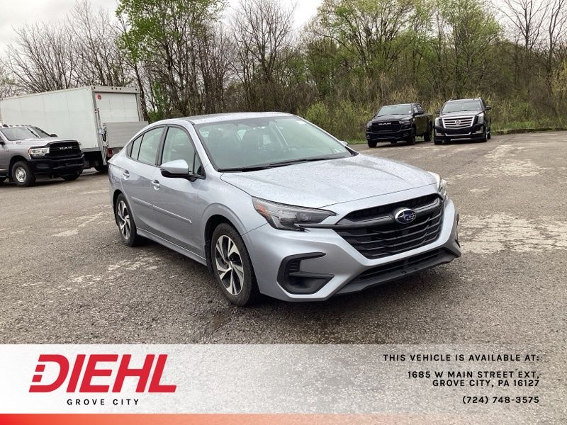 Ice Silver Metallic 2025 Subaru Legacy Premium AWD Sedan All-Wheel Drive Continuously Variable Transmission