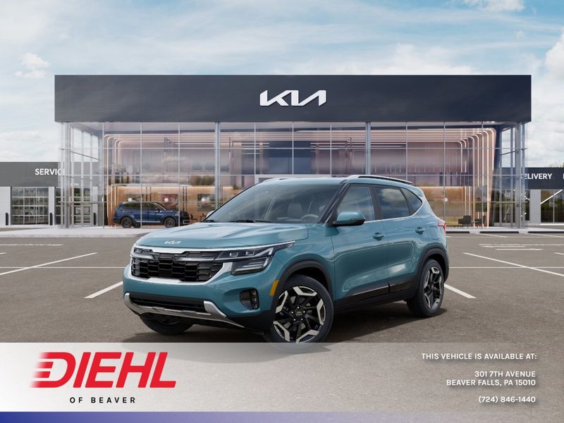 Pluton Blue 2026 Kia Seltos SX AWD SUV / Crossover All-Wheel Drive 8-Speed Automatic