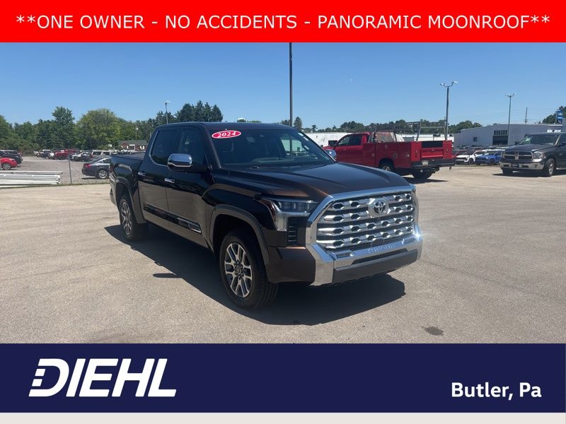 Smoked Mesquite 2024 Toyota Tundra 1794 Edition CrewMax Cab 4WD Pickup Truck Four-Wheel Drive Automatic