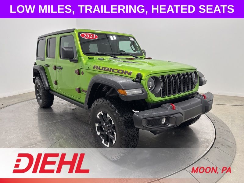 Mojito Clearcoat 2025 Jeep Wrangler Rubicon 4-Door 4WD SUV / Crossover Four-Wheel Drive 8-Speed Automatic