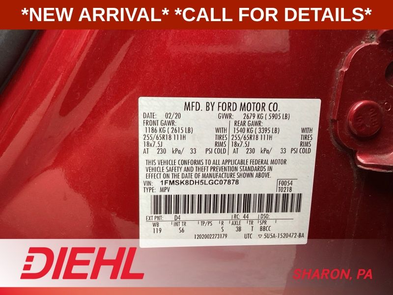 Used 2020 Ford Explorer SUV