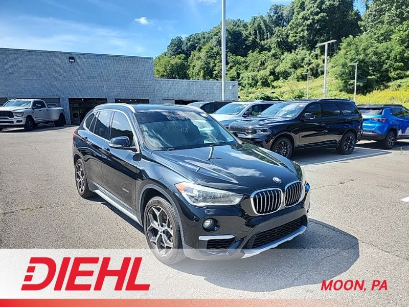 Black Sapphire Metallic 2017 BMW X1 SUV / Crossover All-Wheel Drive 8-Speed Automatic