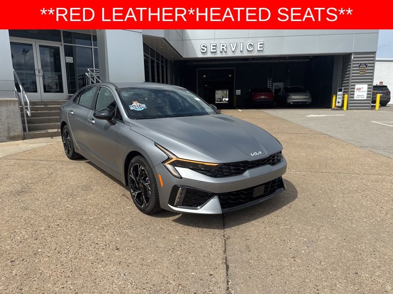 Steel Matte Gray 2026 Kia K5 GT-Line FWD Sedan Front-Wheel Drive 8-Speed Automatic