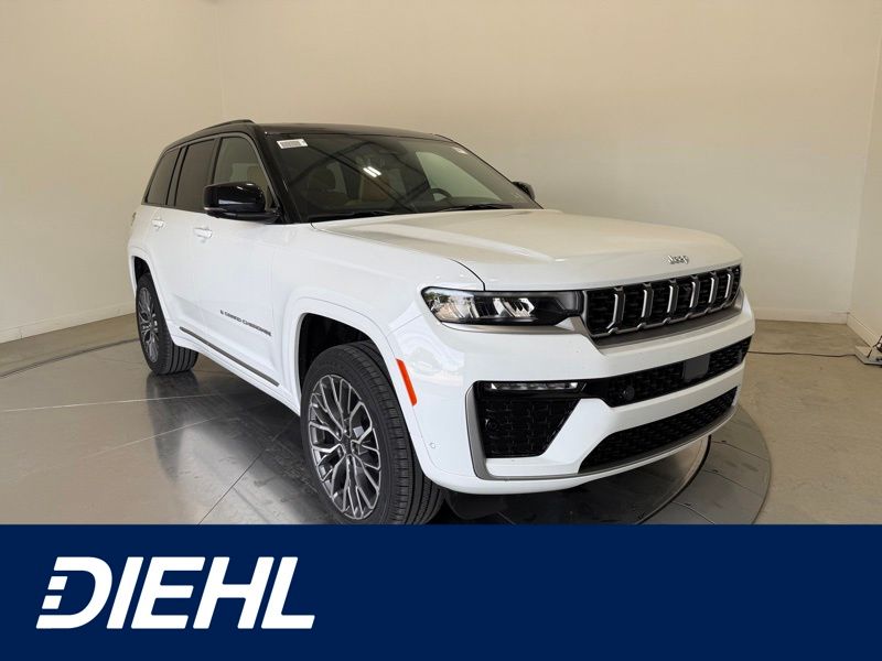 Bright White Clearcoat 2026 Jeep Grand Cherokee SUV / Crossover Four-Wheel Drive 8-Speed Automatic