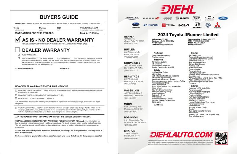 Used 2024 Toyota 4Runner SUV