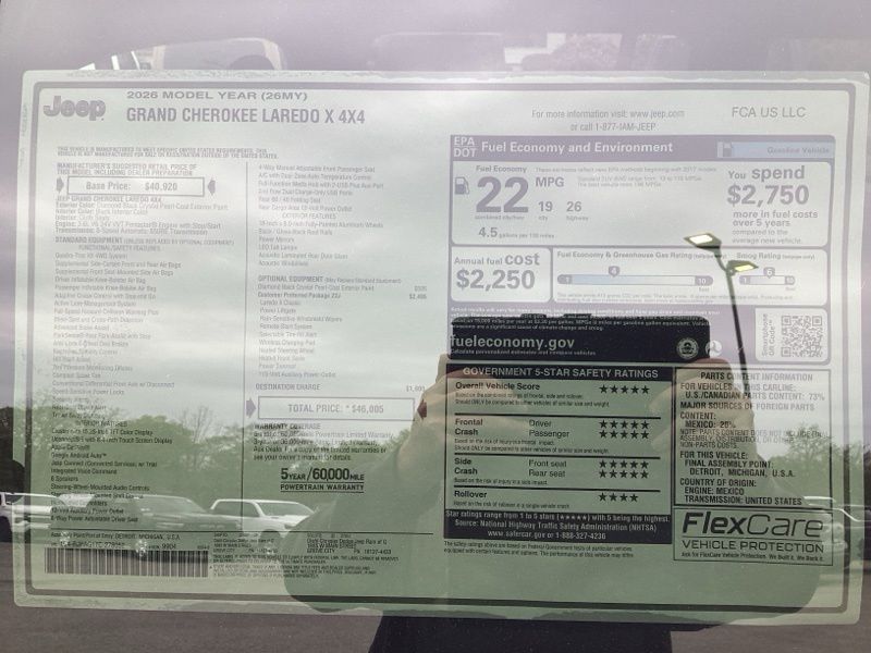 New 2026 Jeep Grand Cherokee SUV