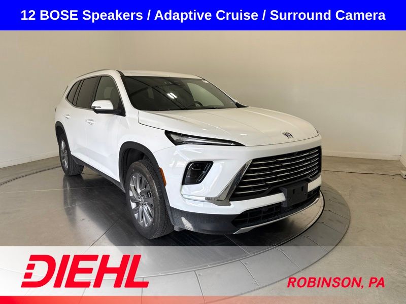 Summit White 2025 Buick Enclave SUV / Crossover Four-Wheel Drive 8-Speed Automatic