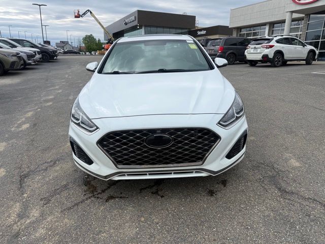 Used 2018 Hyundai Sonata Sport with VIN 5NPE34AF3JH679015 for sale in Massillon, OH