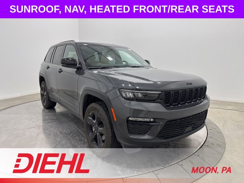 Baltic Gray Metallic Clearcoat 2025 Jeep Grand Cherokee Limited 4WD SUV / Crossover Four-Wheel Drive 8-Speed Automatic