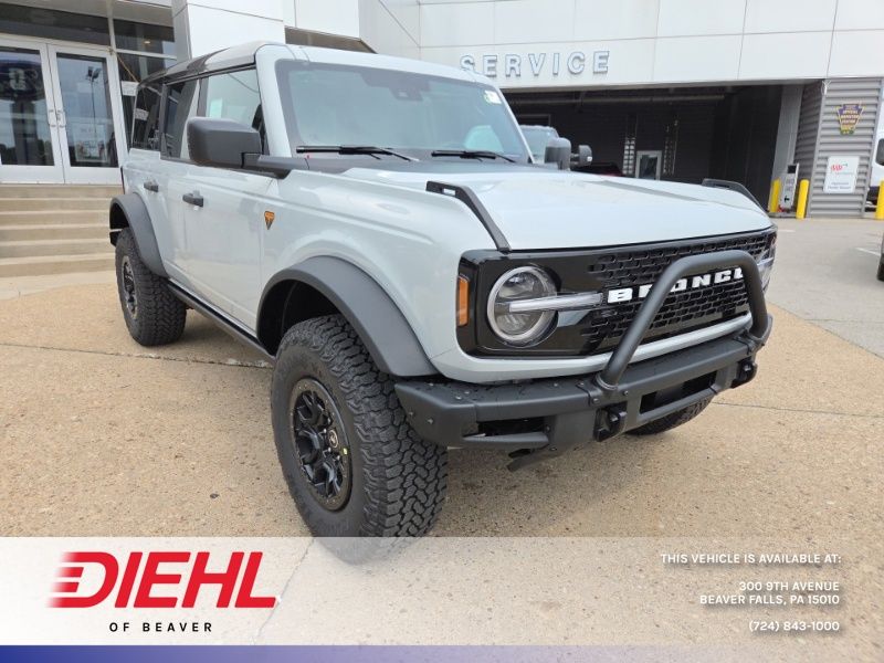 Avalanche Gray 2026 Ford Bronco SUV / Crossover Four-Wheel Drive Automatic
