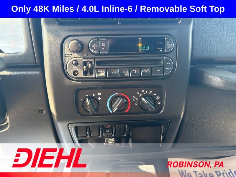 Used 2004 Jeep Wrangler SUV