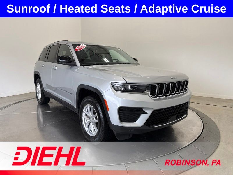 Silver Zynith 2023 Jeep Grand Cherokee SUV / Crossover Four-Wheel Drive 8-Speed Automatic
