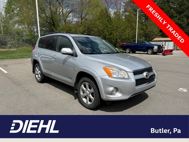 Classic Silver Metallic 2010 Toyota RAV4 Limited V6 4WD SUV / Crossover Four-Wheel Drive 5-Speed Automatic Overdrive