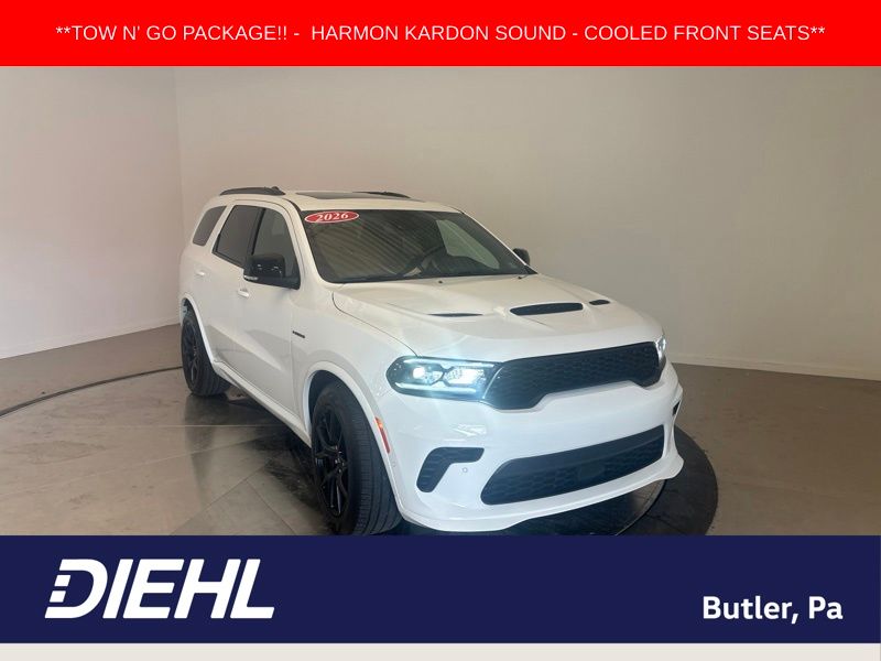 White Knuckle Clearcoat 2026 Dodge Durango SUV / Crossover All-Wheel Drive 8-Speed Automatic