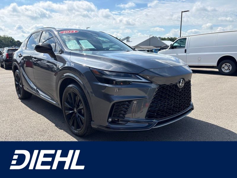 Cloudburst Gray 2024 Lexus RX Hybrid SUV / Crossover All-Wheel Drive 6-Speed Automatic