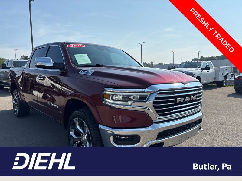 Delmonico Red Pearlcoat 2021 RAM 1500 Pickup Truck Four-Wheel Drive 8-Speed Automatic