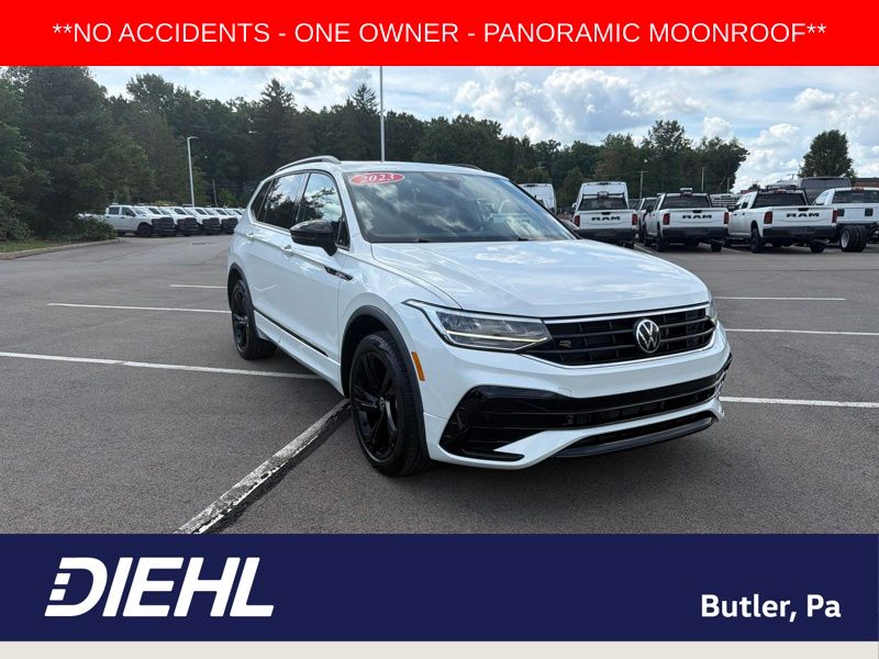 Opal White 2023 Volkswagen Tiguan SUV / Crossover Front-Wheel Drive 8-Speed Automatic