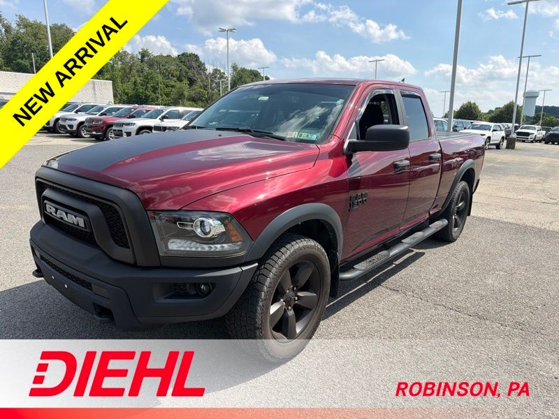 Delmonico Red Pearlcoat 2020 RAM 1500 Pickup Truck Four-Wheel Drive 8-Speed Automatic