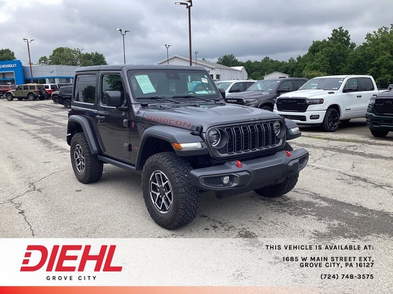 Gray (Granite Crystal Metallic Clearcoat) 2024 Jeep Wrangler SUV / Crossover Four-Wheel Drive 8-Speed Automatic