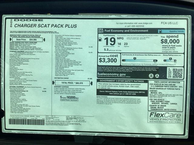 New 2026 Dodge Charger Coupe
