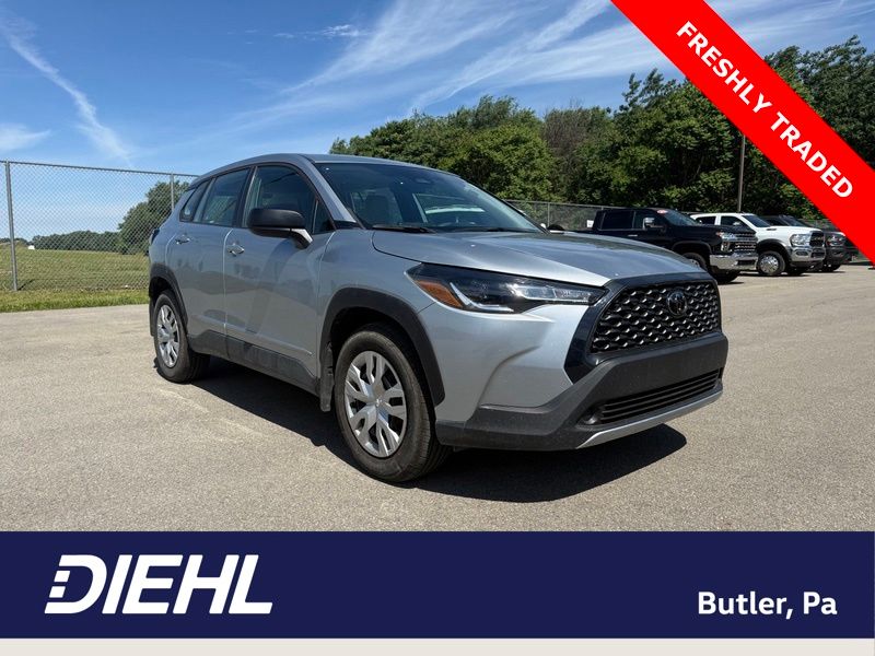 Sonic Silver 2023 Toyota Corolla Cross L FWD SUV / Crossover Front-Wheel Drive Continuously Variable Transmission
