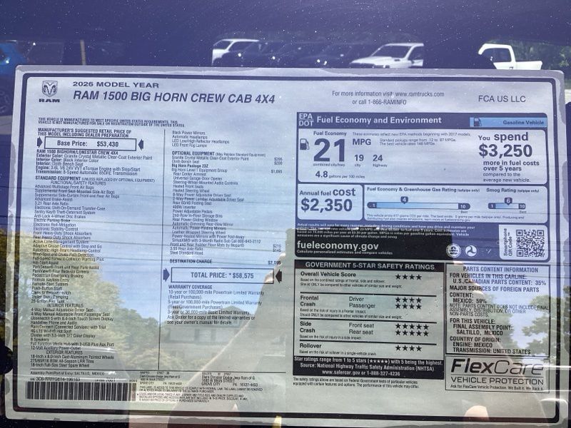 New 2026 Ram 1500 Truck