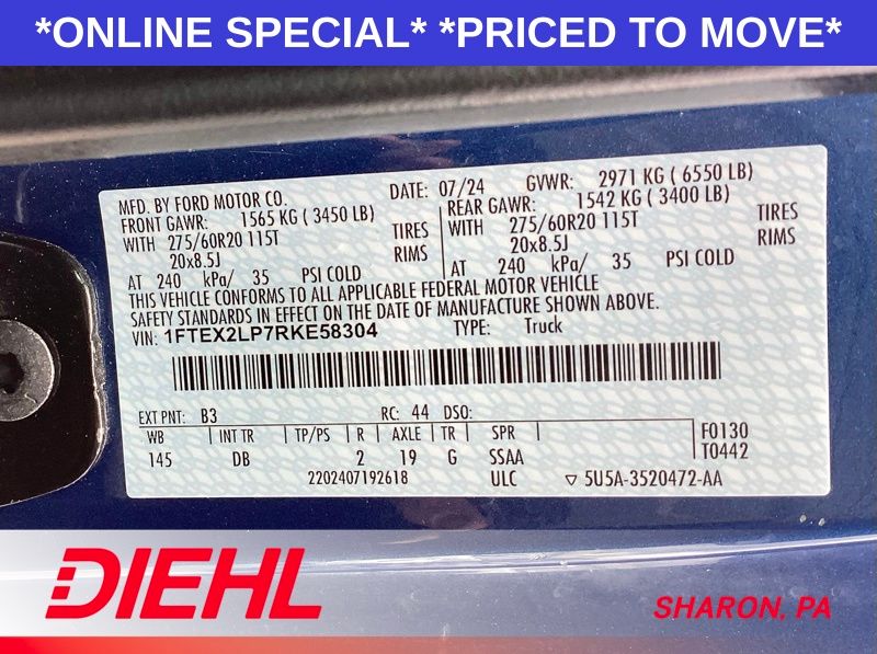 Used 2024 Ford F-150 Truck