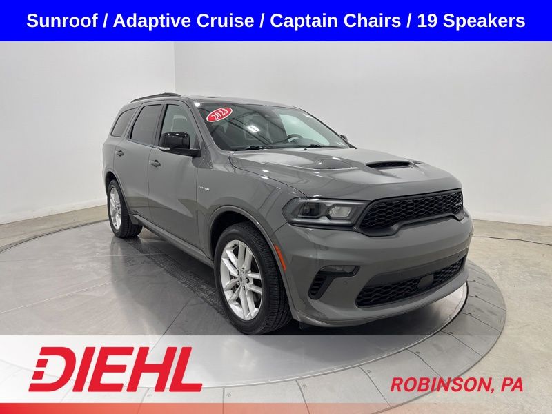Destroyer Gray Clearcoat 2023 Dodge Durango R/T Premium AWD SUV / Crossover All-Wheel Drive 8-Speed Automatic
