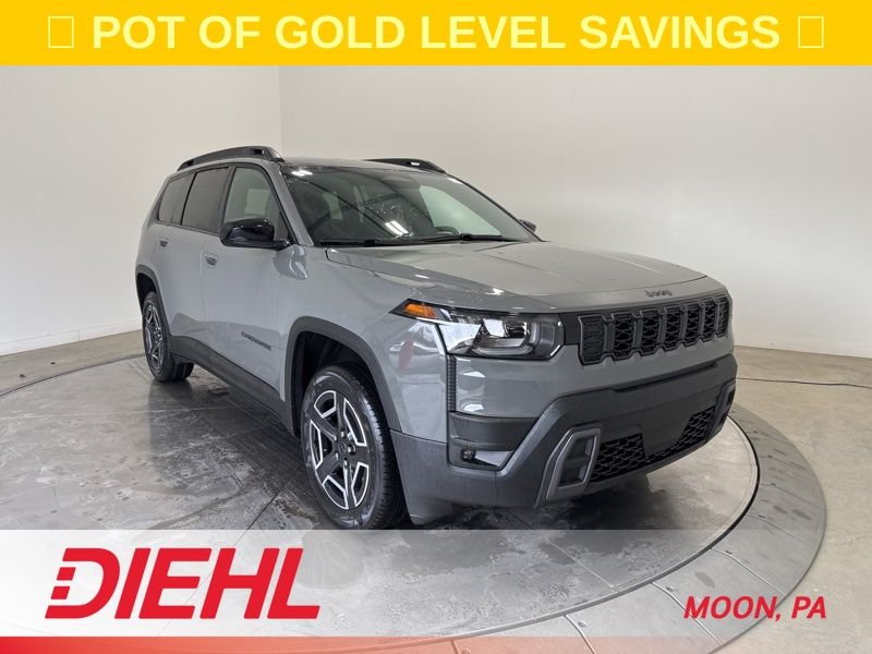 Sting-Gray Clearcoat 2026 Jeep Cherokee SUV / Crossover Four-Wheel Drive Continuously Variable Transmission