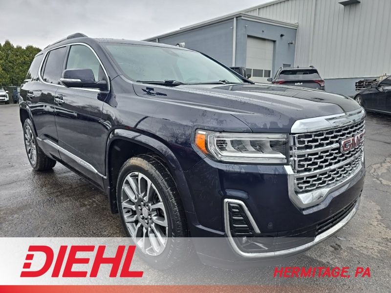 Midnight Blue Metallic 2021 GMC Acadia Denali AWD SUV / Crossover Four-Wheel Drive 9-Speed Automatic