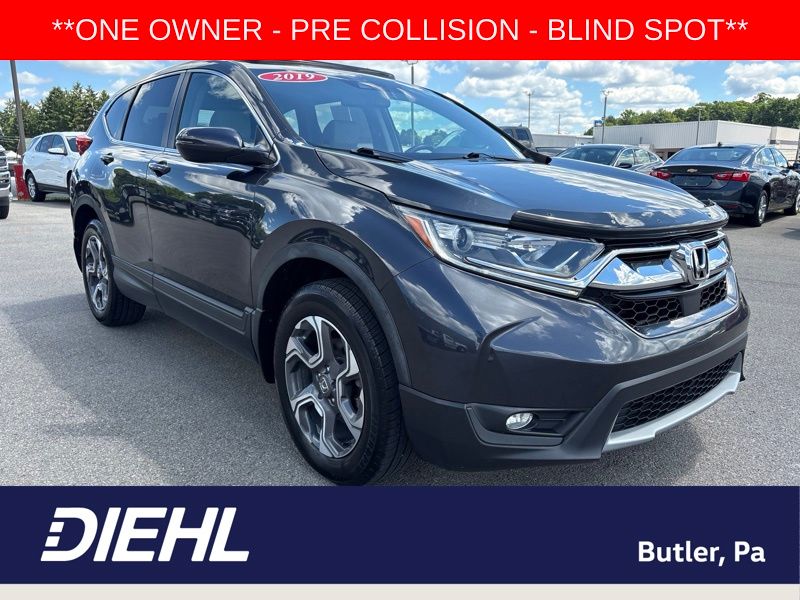 Gray (Modern Steel Metallic) 2019 Honda CR-V SUV / Crossover All-Wheel Drive Continuously Variable Transmission