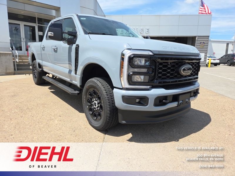 Gray Metallic 2026 Ford F-250 Super Duty Pickup Truck Four-Wheel Drive Automatic