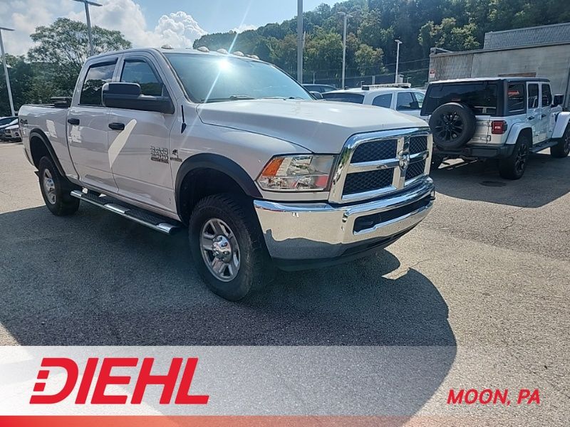 Bright White Clearcoat 2018 RAM 2500 Pickup Truck Four-Wheel Drive 6-Speed Manual