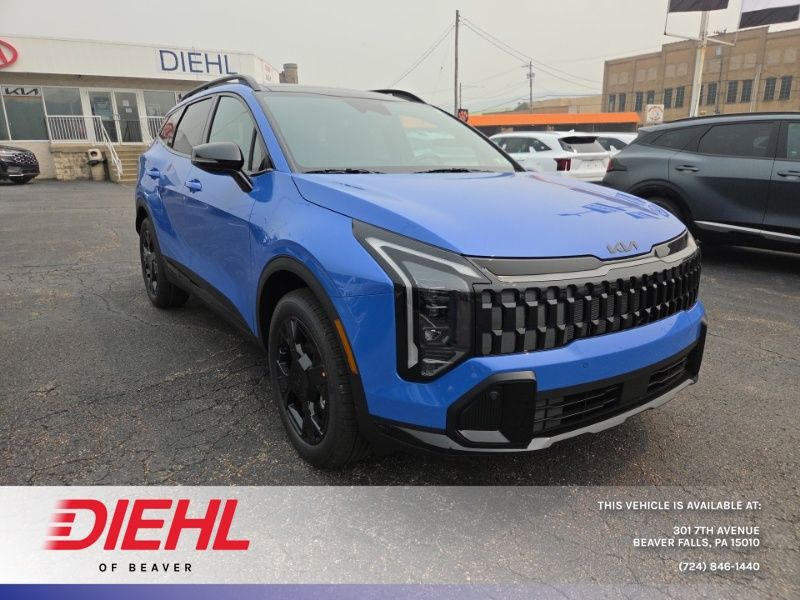 Nebular Blue 2026 Kia Sportage SUV / Crossover All-Wheel Drive 8-Speed Automatic