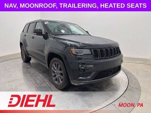 Diamond Black Crystal Pearlcoat 2019 Jeep Grand Cherokee High Altitude 4WD SUV / Crossover Four-Wheel Drive 8-Speed Automatic