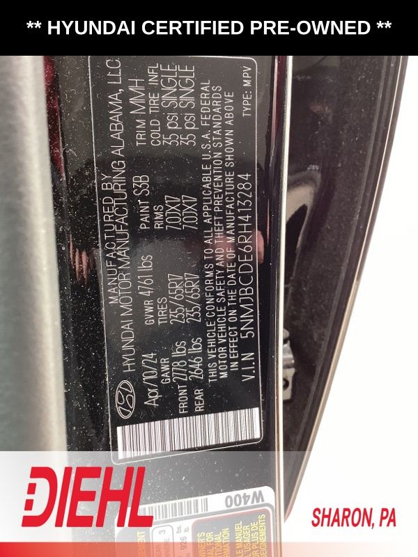 Used 2024 Hyundai Tucson SUV