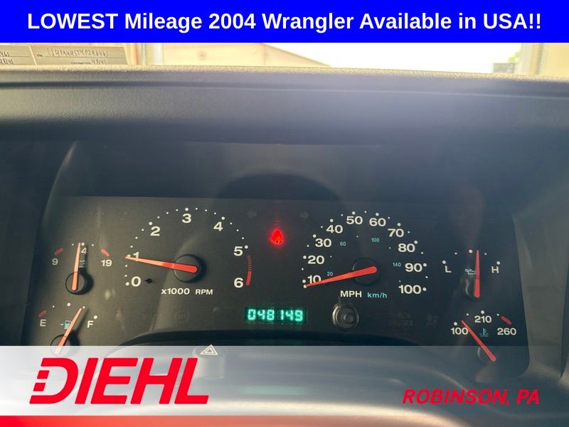 Used 2004 Jeep Wrangler SUV
