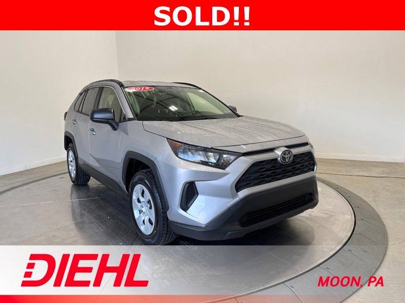 Silver Sky Metallic 2019 Toyota RAV4 SUV / Crossover All-Wheel Drive 8-Speed Automatic